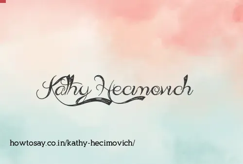 Kathy Hecimovich