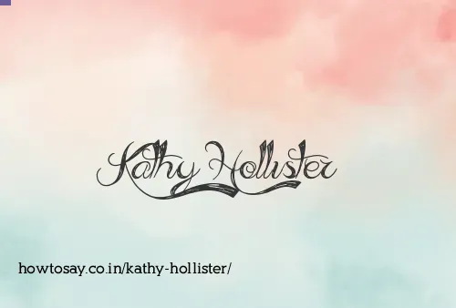 Kathy Hollister