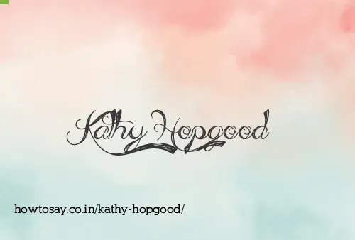 Kathy Hopgood