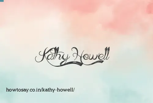 Kathy Howell