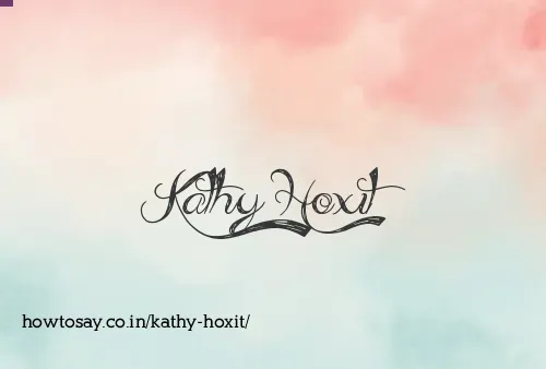 Kathy Hoxit