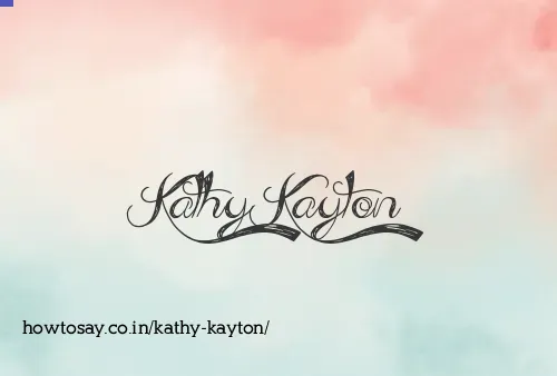 Kathy Kayton