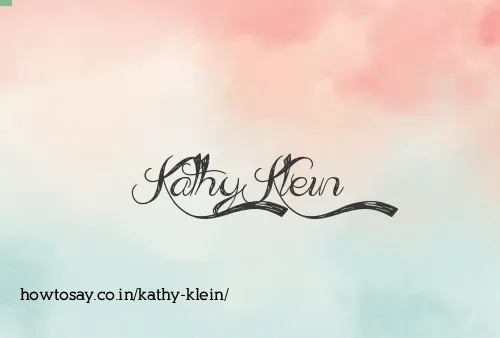 Kathy Klein