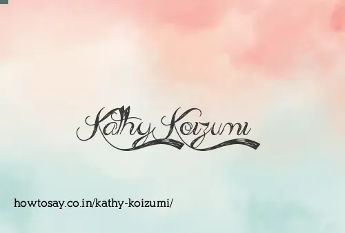 Kathy Koizumi