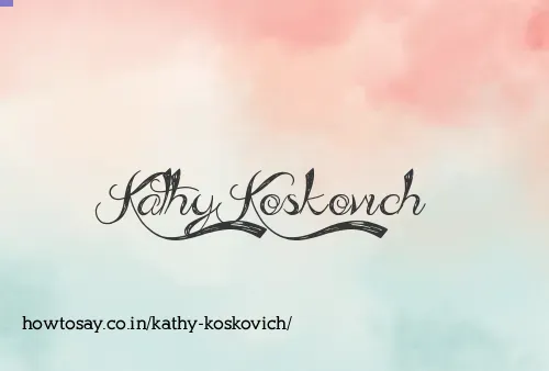 Kathy Koskovich