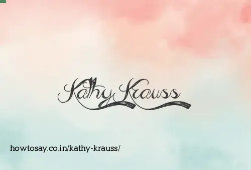 Kathy Krauss