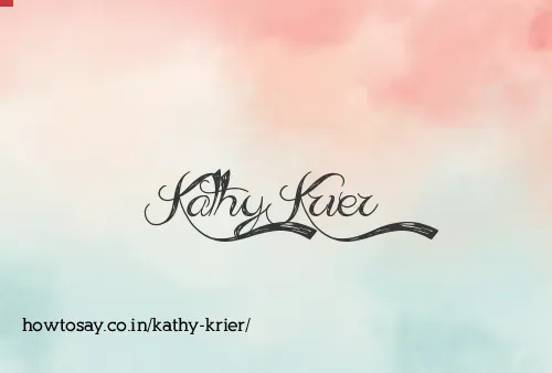 Kathy Krier