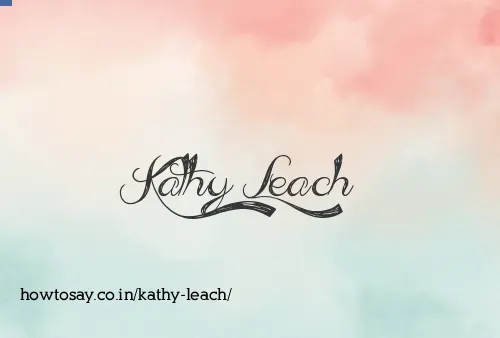 Kathy Leach