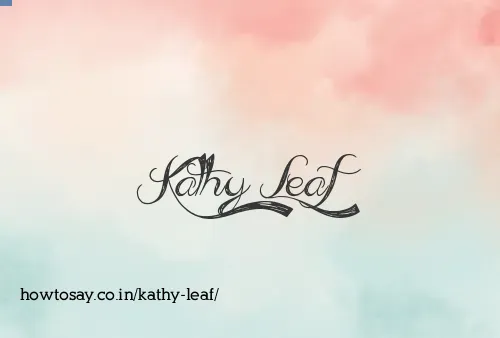 Kathy Leaf