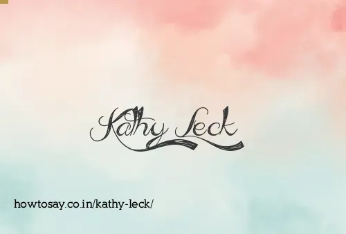 Kathy Leck