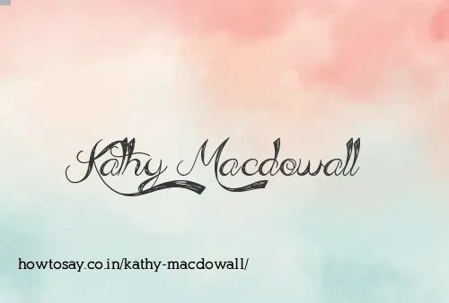 Kathy Macdowall