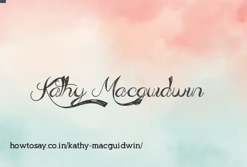 Kathy Macguidwin
