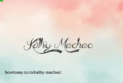 Kathy Machac