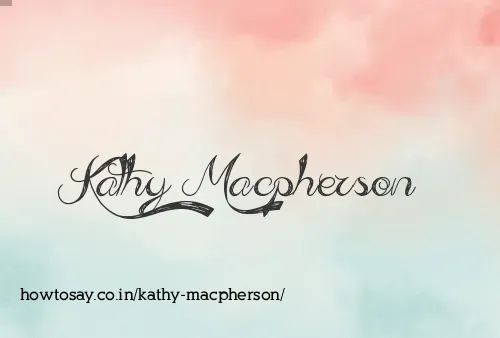 Kathy Macpherson