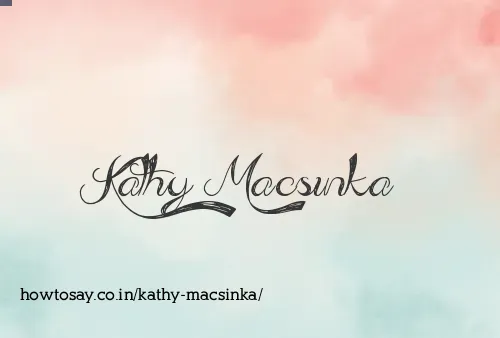 Kathy Macsinka