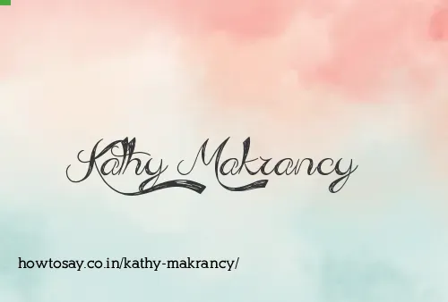 Kathy Makrancy