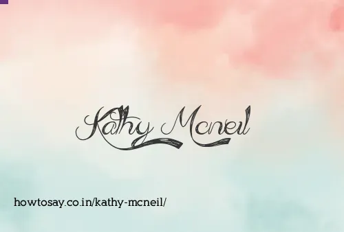 Kathy Mcneil