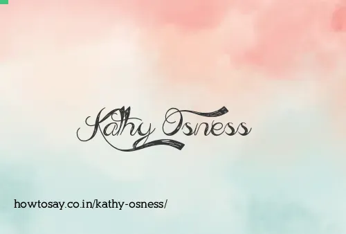 Kathy Osness