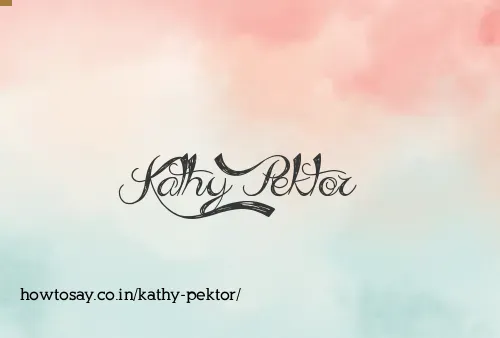 Kathy Pektor