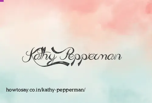 Kathy Pepperman