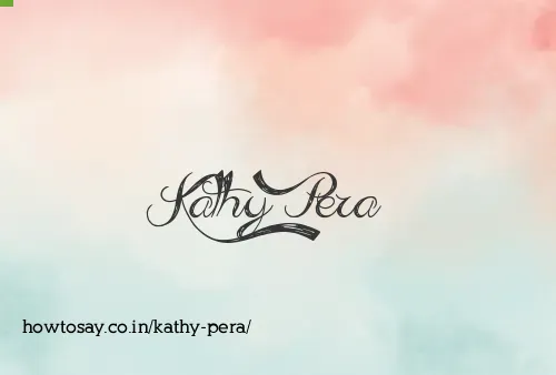 Kathy Pera