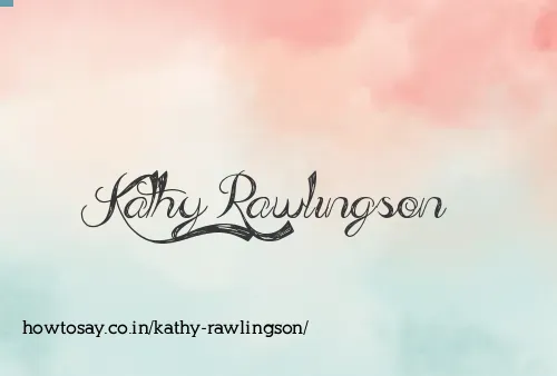 Kathy Rawlingson