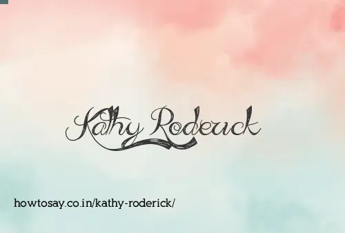 Kathy Roderick