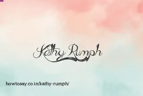 Kathy Rumph