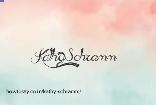 Kathy Schramm
