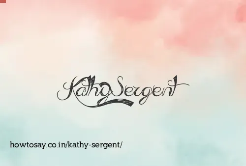 Kathy Sergent