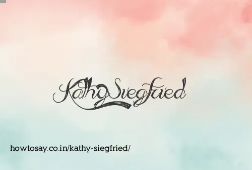 Kathy Siegfried