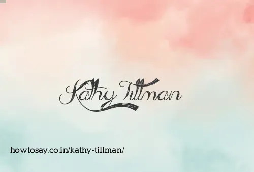 Kathy Tillman