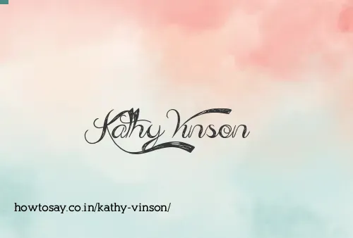 Kathy Vinson