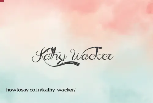 Kathy Wacker
