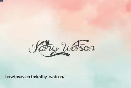 Kathy Watson