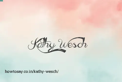 Kathy Wesch