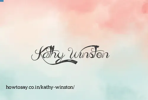 Kathy Winston