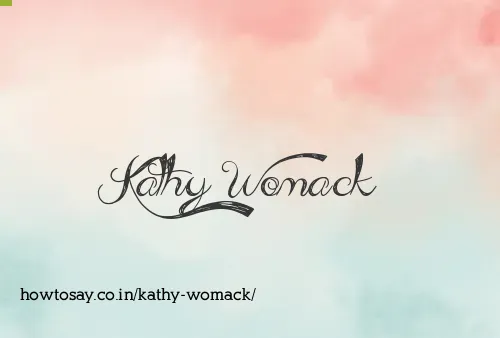 Kathy Womack