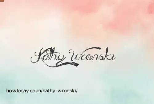 Kathy Wronski