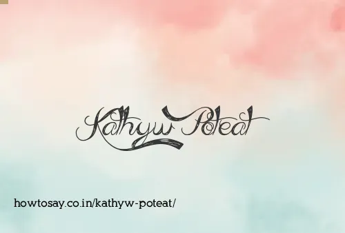 Kathyw Poteat
