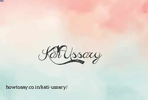 Kati Ussary