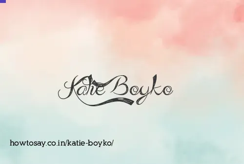 Katie Boyko