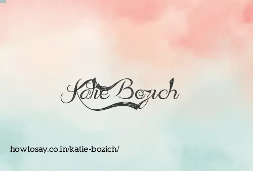 Katie Bozich
