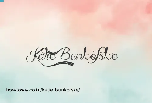 Katie Bunkofske