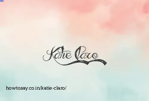Katie Claro