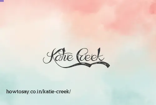 Katie Creek