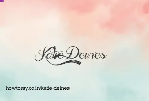 Katie Deines