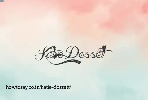 Katie Dossett