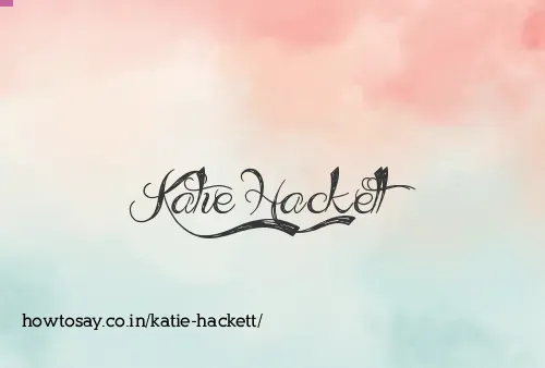 Katie Hackett