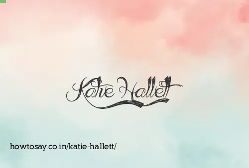 Katie Hallett